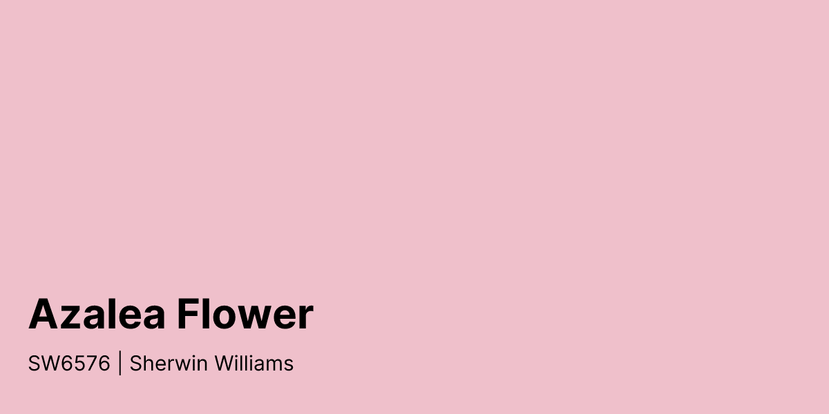 Sherwin Williams Azalea Flower SW6576 Paint Color | Compare Paint Colors
