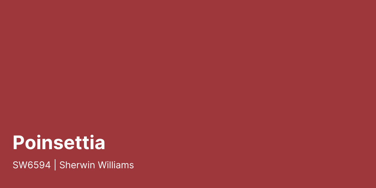 Poinsette Color Sherwin Williams Poinsettia SW6594 Paint Color | Compare Paint Colors