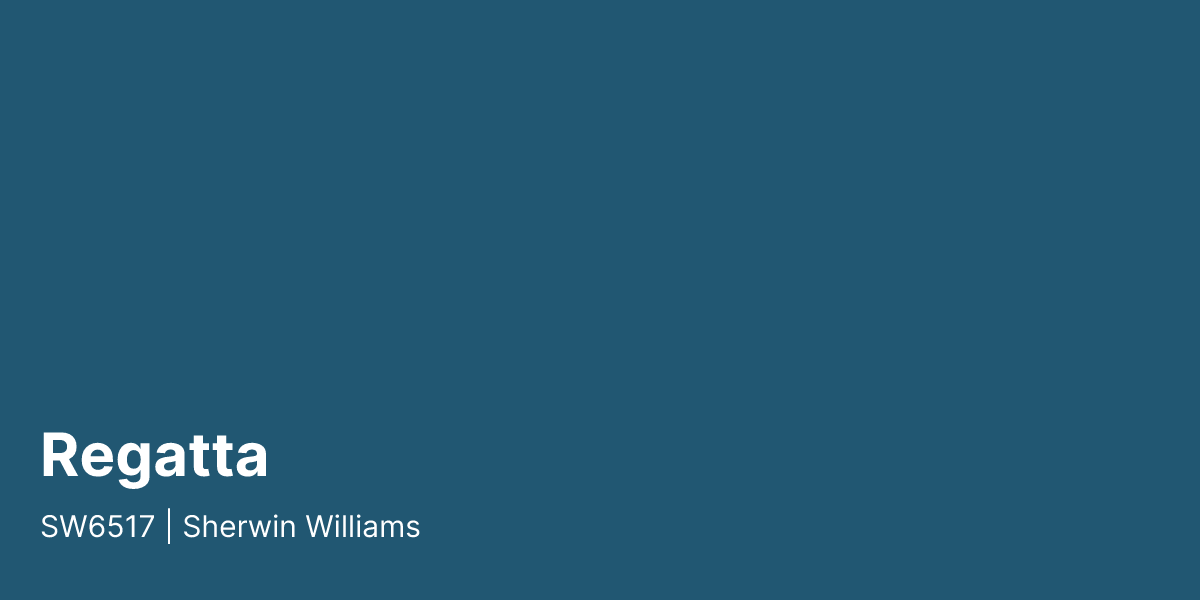 Sw6517 Sherwin Williams Regatta SW6517 Paint Color | PaintPlan