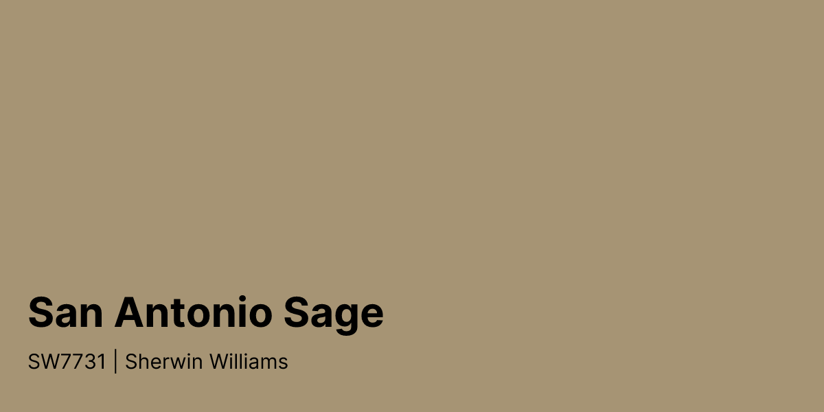 Sherwin Williams San Antonio Sage SW7731 Paint Color | PaintPlan